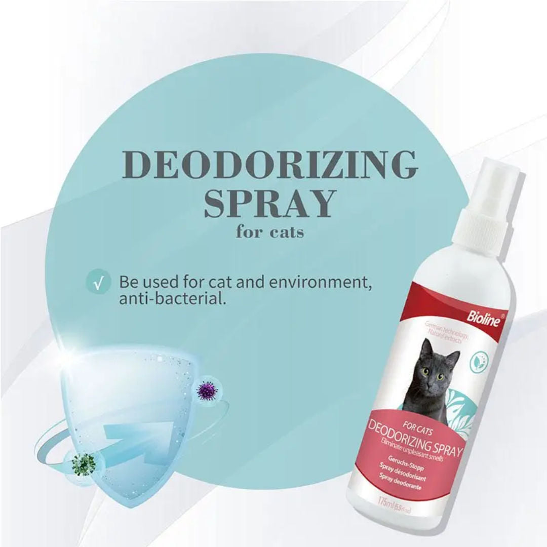 Bioline Deodorizing Spray Cat, Volume 175ml