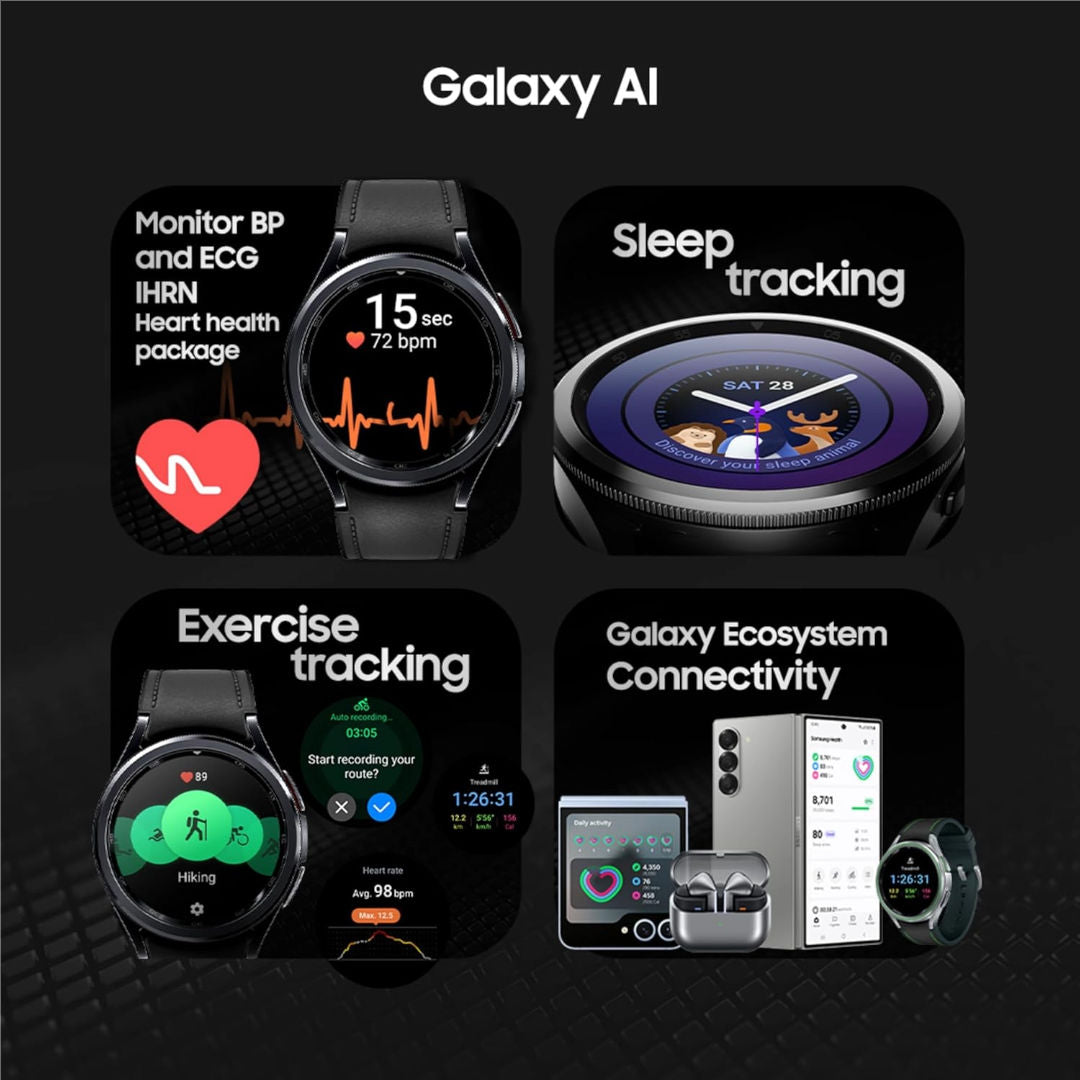 Samsung Galaxy Watch6 Classic 43mm Bluetooth Smart Watch,  1.3" Super AMOLED Display