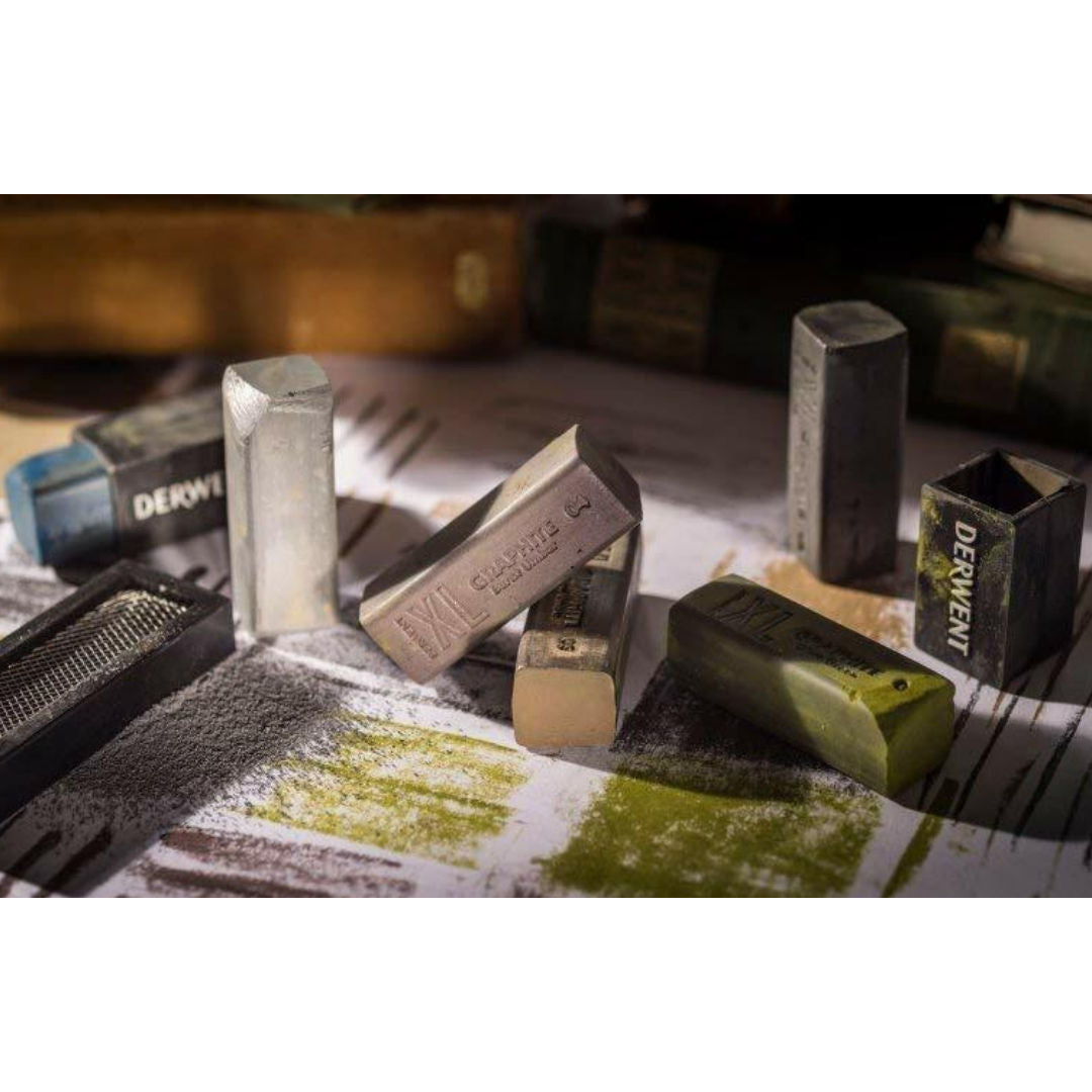 Derwent XL Artist Blocks Professional Quality For Drawing & Mixed Media, 6 Pieces