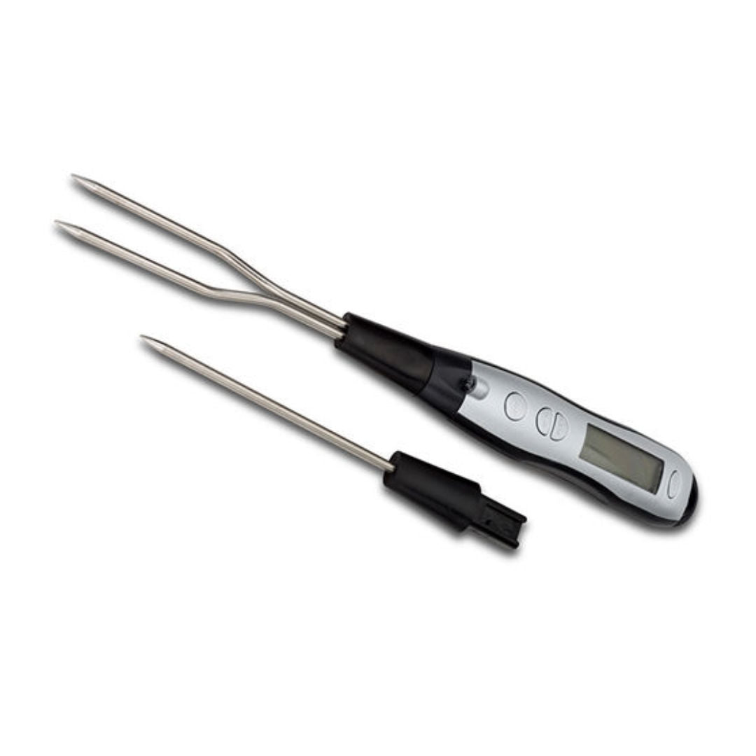 NAVA Digital Cooking and Meat Thermometer Acer with BBQ Fork 37.4cm