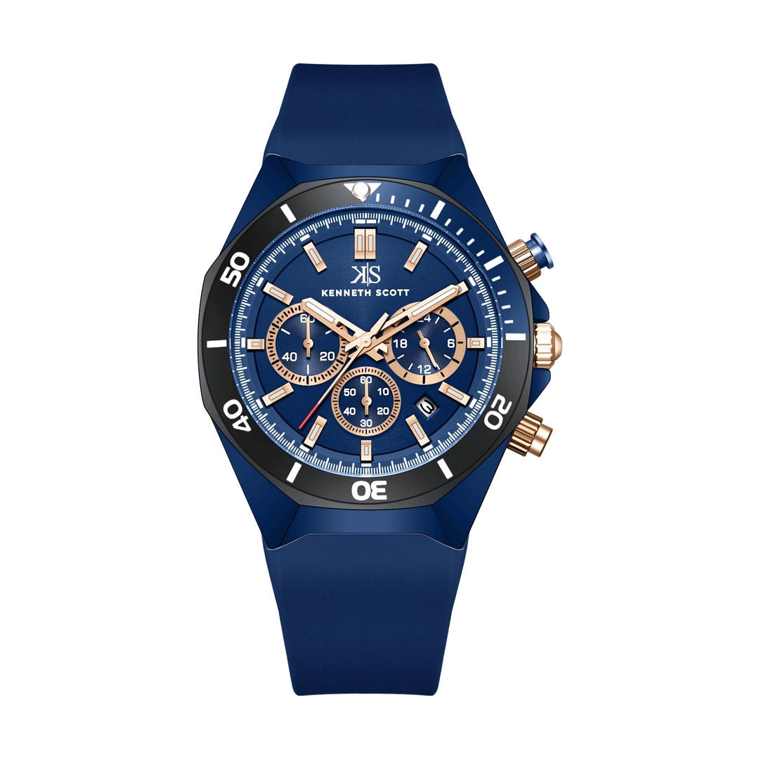 KENNETH SCOTT Men's Chronograph Watch, K26116 Series