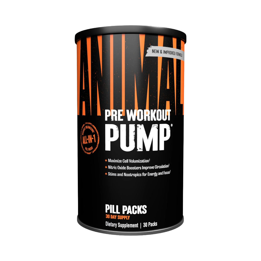 Universal Nutrition Animal Pump - Pre-Workout Muscle Pump & Performance Formula, 30 Packs