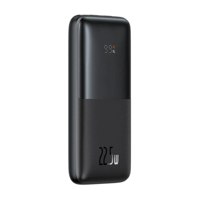 Baseus Bipow Pro Digital Display Fast Charge Power Bank 10000mAh, 22-5W, Black