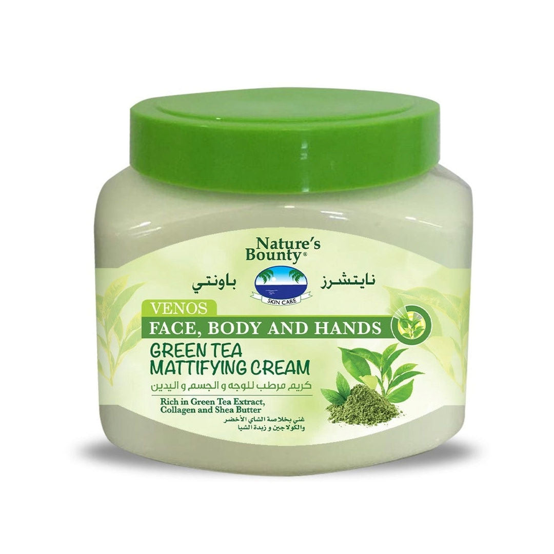 كريم "فينوس" المطفي من "ناتشرز باونتي"، بالشاي الأخضر