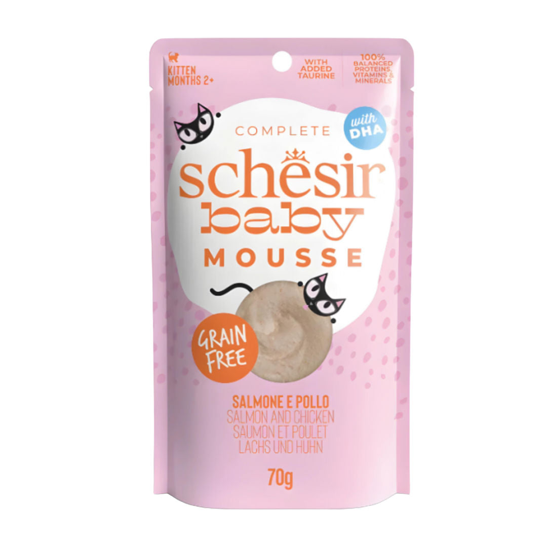 Schesir Baby Mousse Kitten Wet Food, 70gm