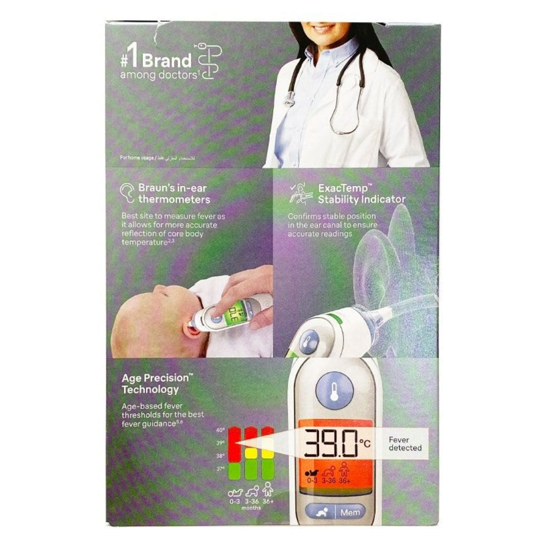 Braun IRT6520, Thermoscan 7, Age Precision Thermometer