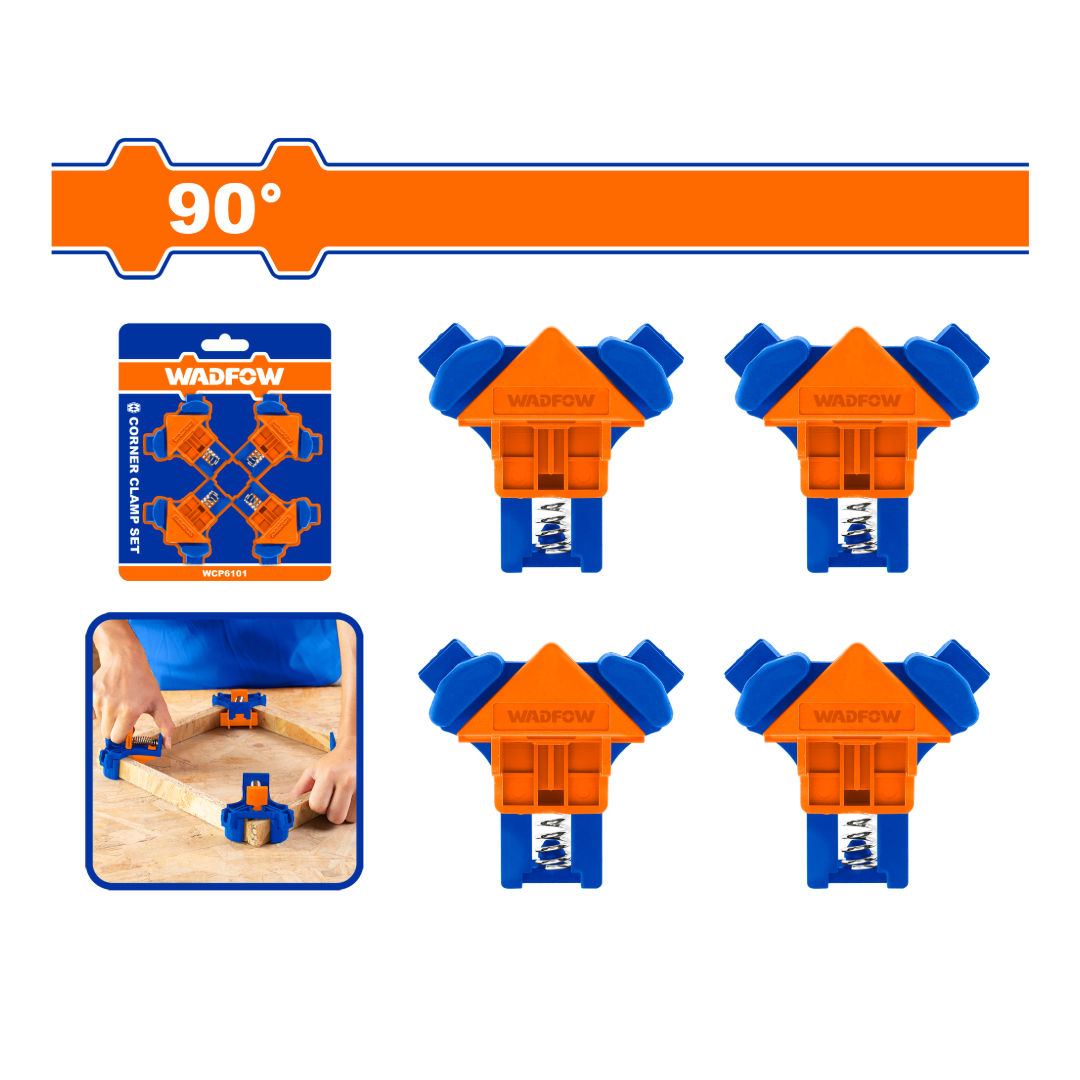 WADFOW Corner Clamp Set, 4 pieces