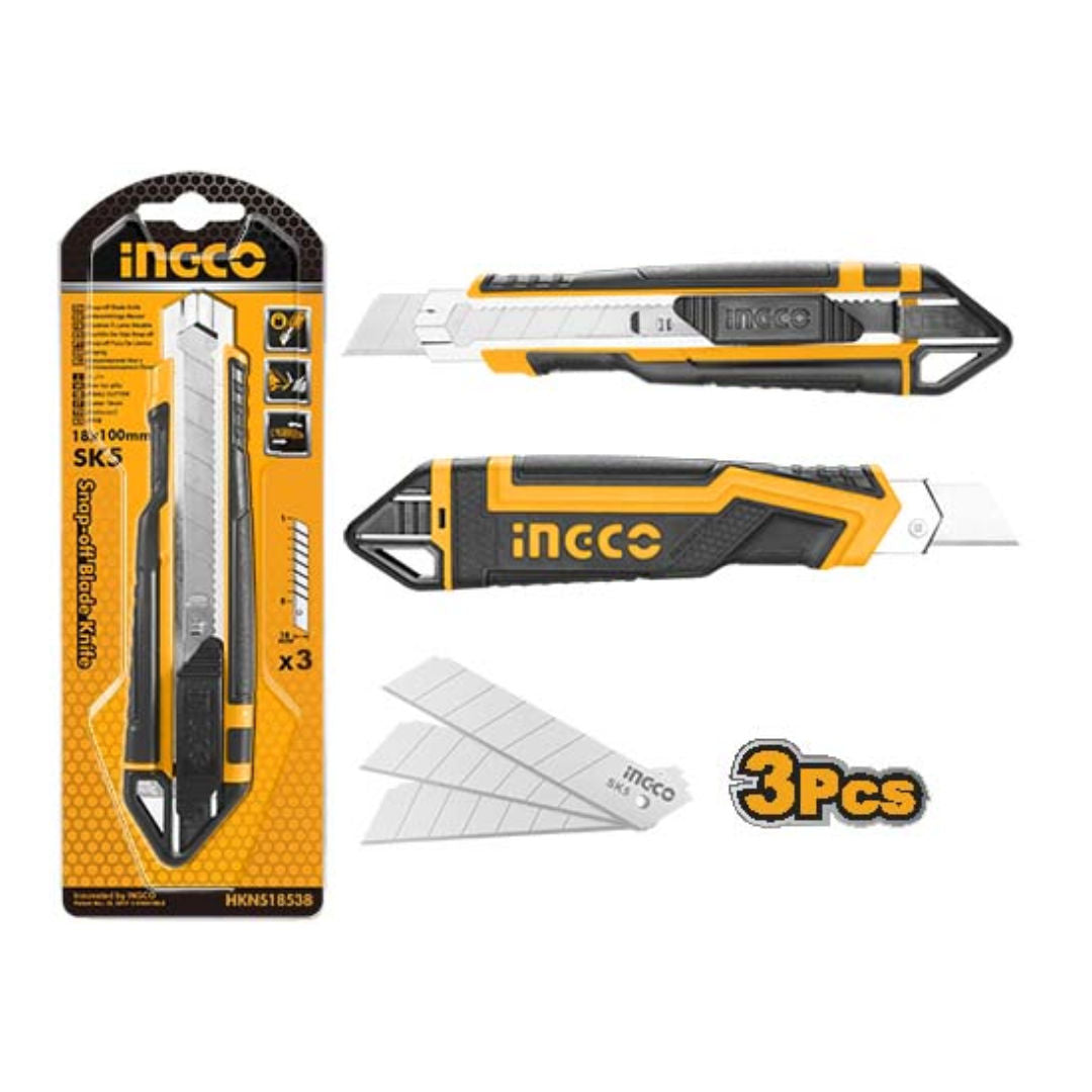 سكين INGCO بشفرة قابلة للفصل