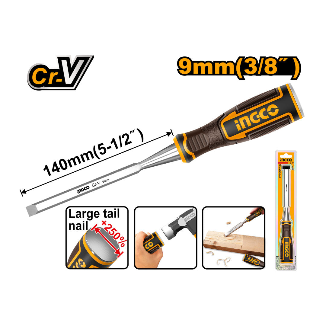INGCO Wood Chisel, Cr-V Steel