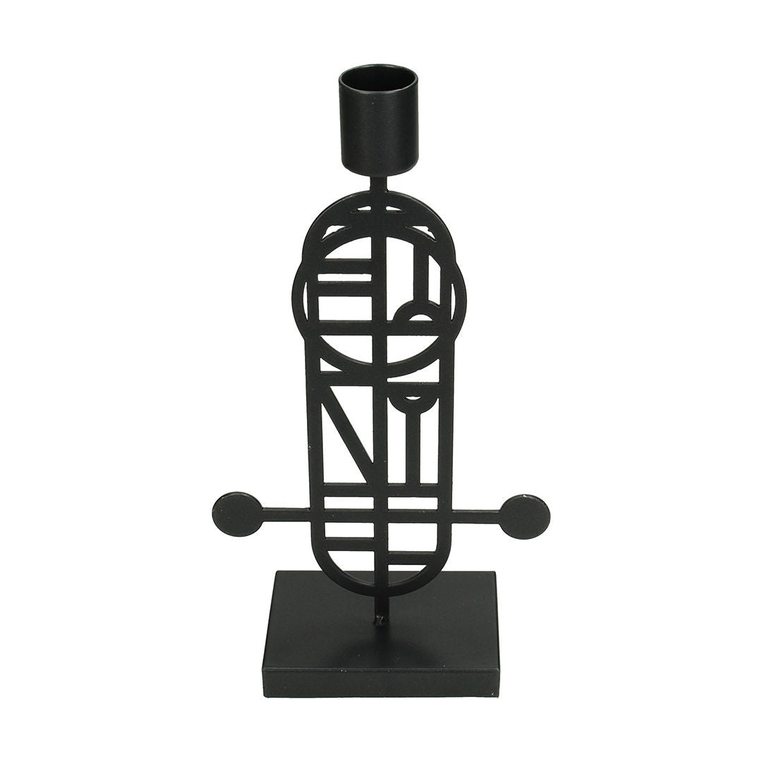 Black Metal Candle Stick
