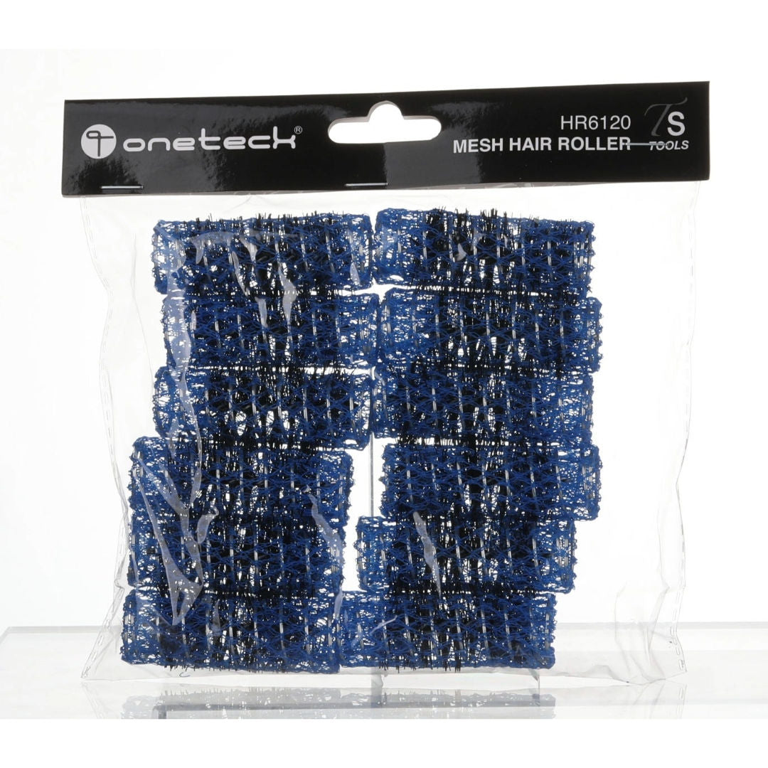 onetech Mesh Hair Rollers, 12 Pieces
