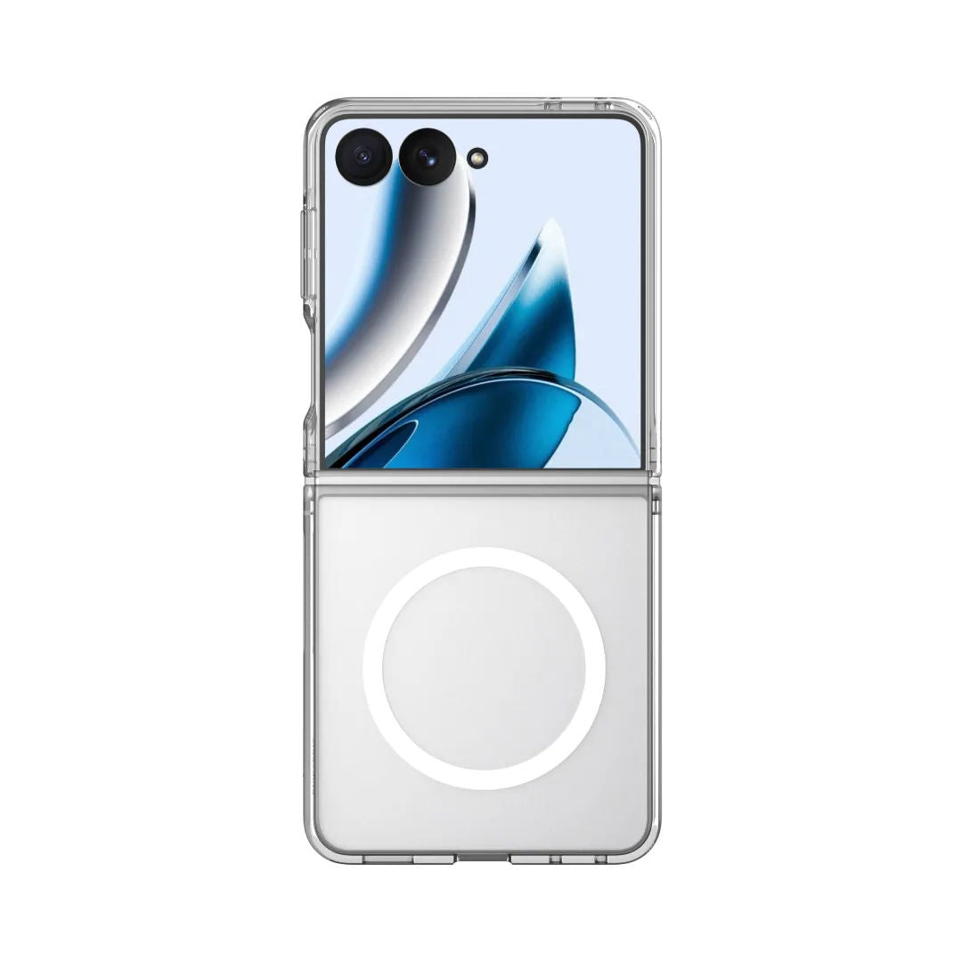 Blupebble Samsung Galaxy Flip 8 Crystal Guard Case, Clear
