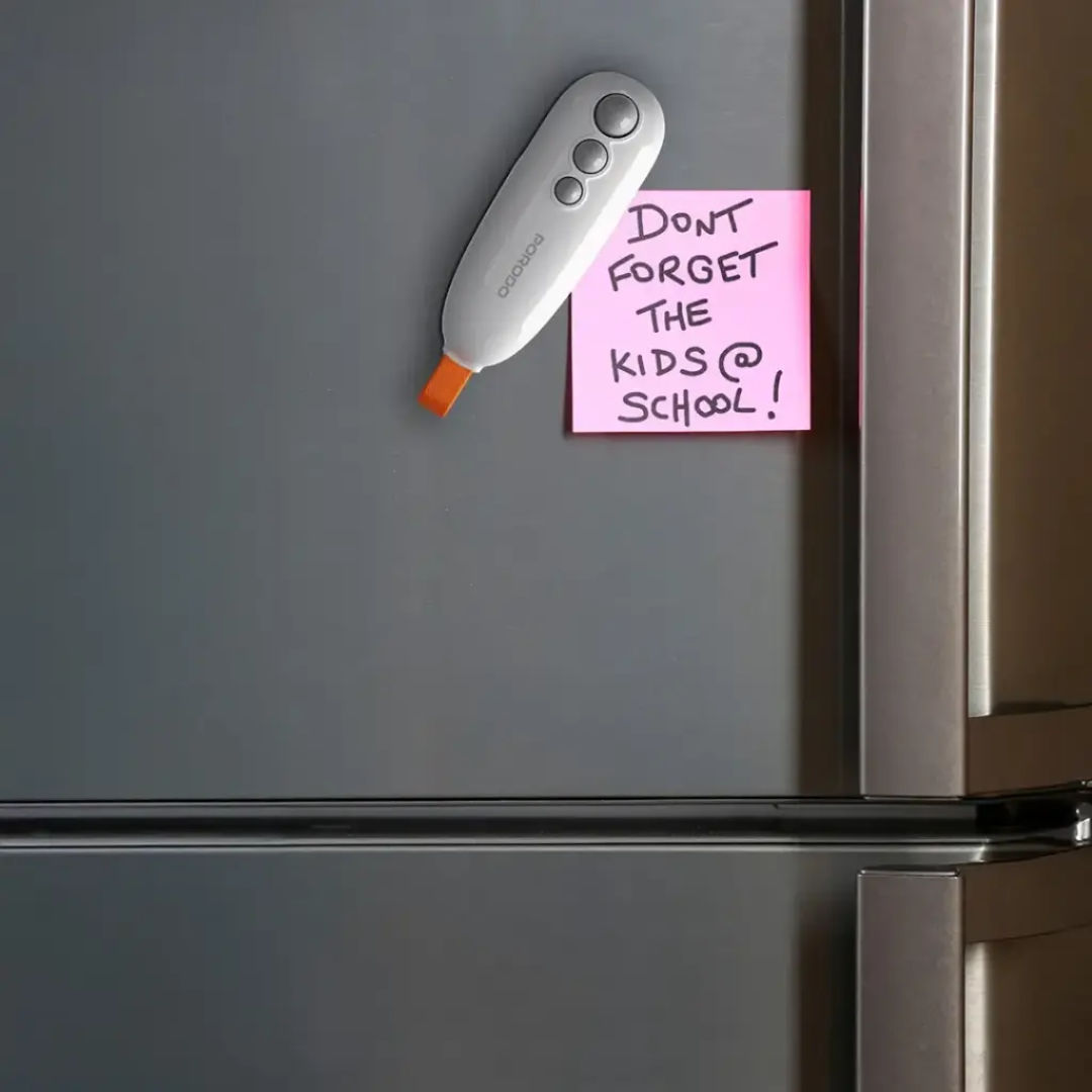 Porodo Lifestyle 2-In-1 Magnetic Mini Sealer & Cutter With Rechargeable Battery, White