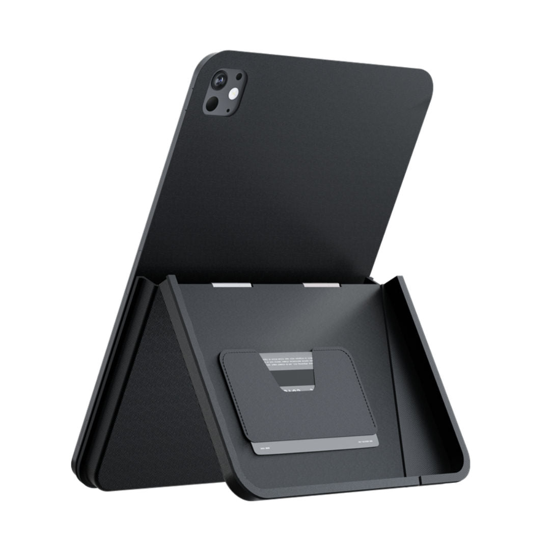 Levelo Omni 4 In-1 Case With Built-In Hand-Grip For Apple iPad, Multi-Angle Support