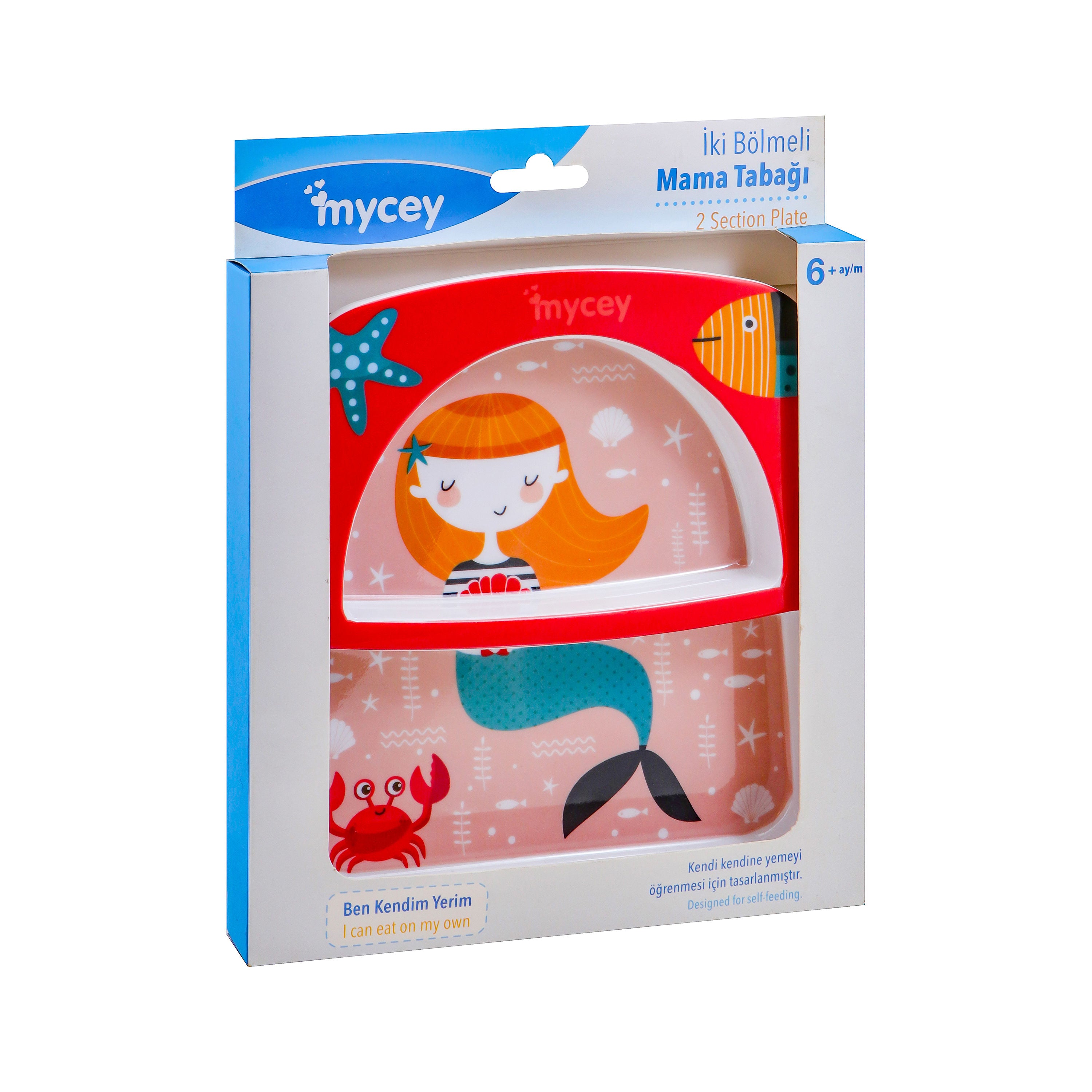 Mycey Two Section Plate