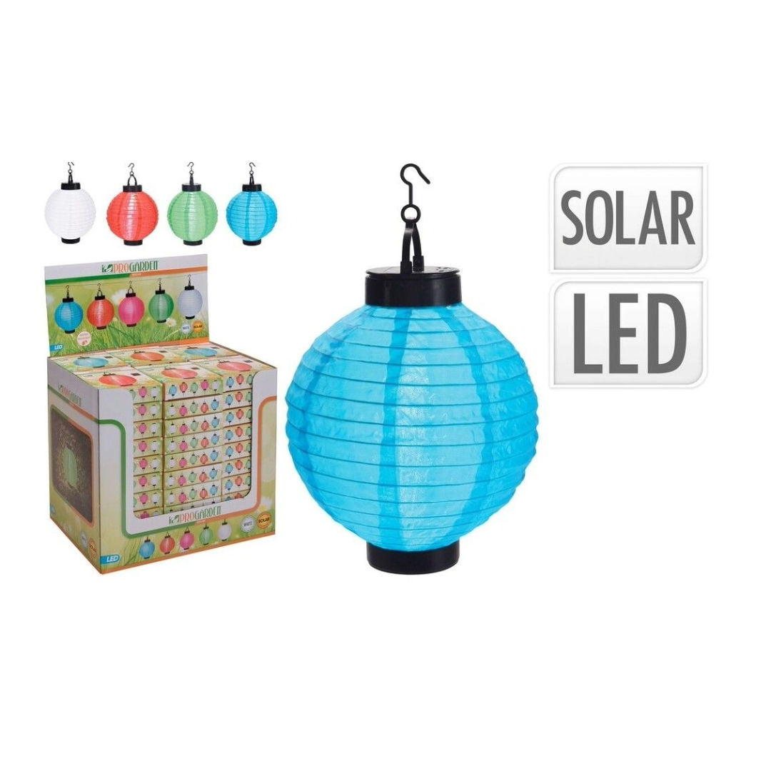 Camp Master Solar Light, Ball Shape, Diameter 20cm, 1x Cool White LED, Polycrystalline Solar Panel with 1 AAA 1.2V Battery