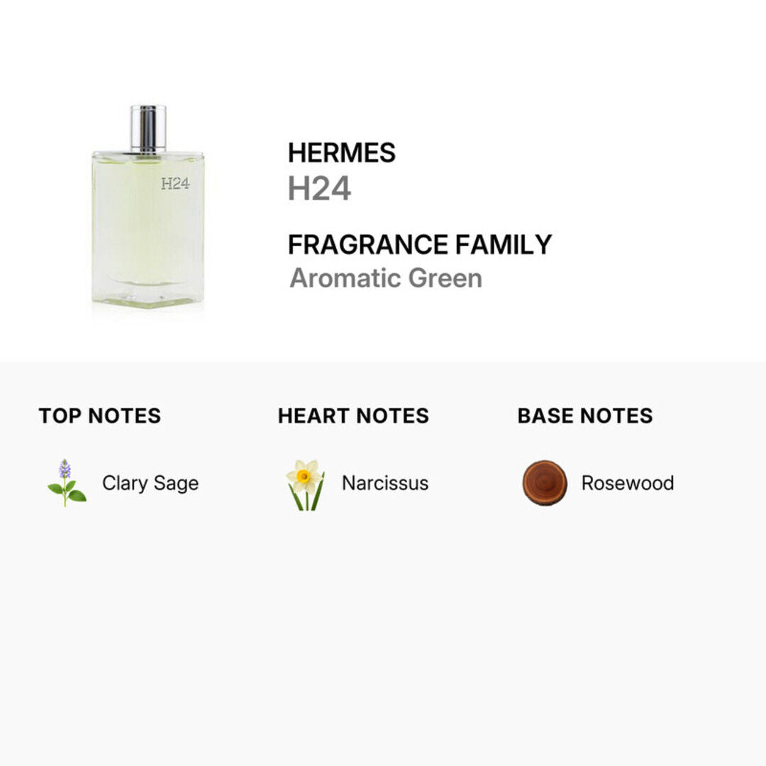 Hermes H24 Eau de Toilette Spray for Men