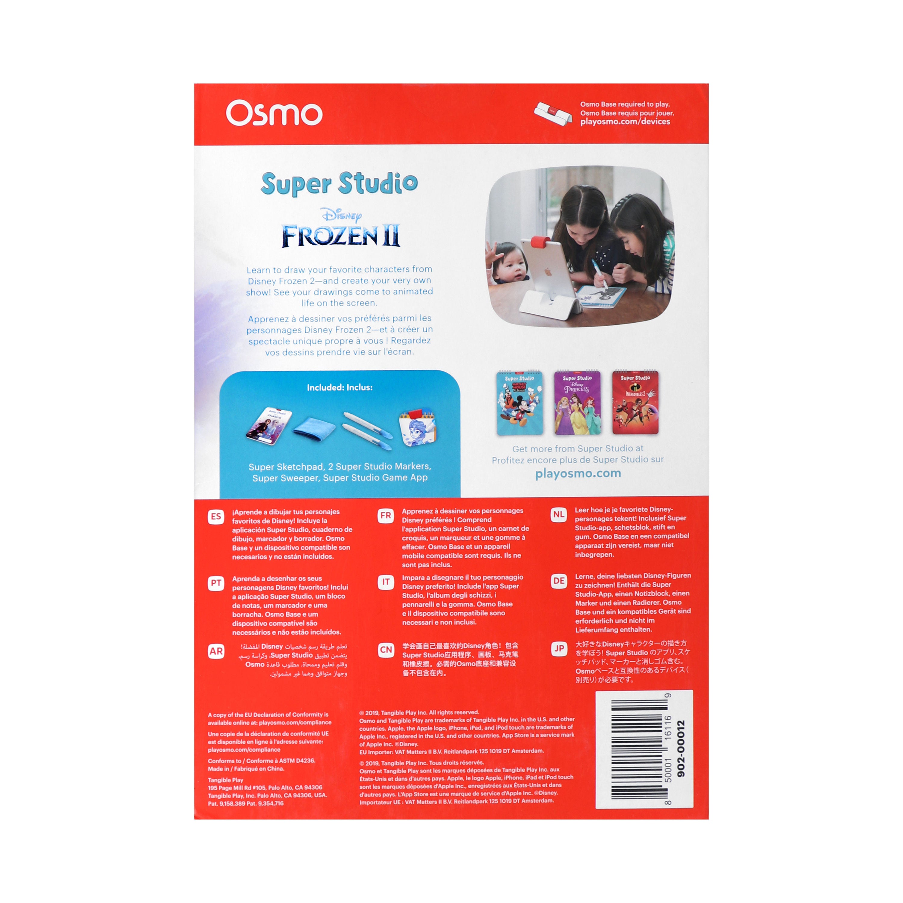 Osmo Super Studio Disney Frozen 2 - Interactive Drawing Game (Model 902-00012)