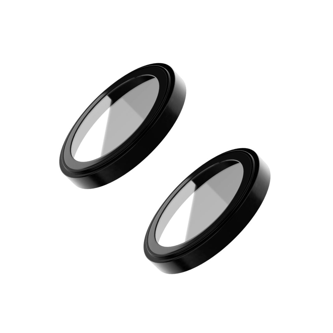 Levelo Lucent Duo 9H Hardness Camera Lens Protector For iPhone 15 & 15 Plus, 2 Piece
