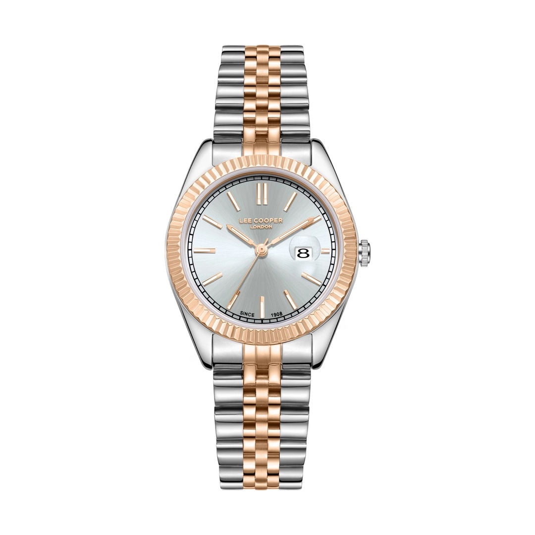 Lee Cooper Women's Silver Dial Watch, LC08210.530
