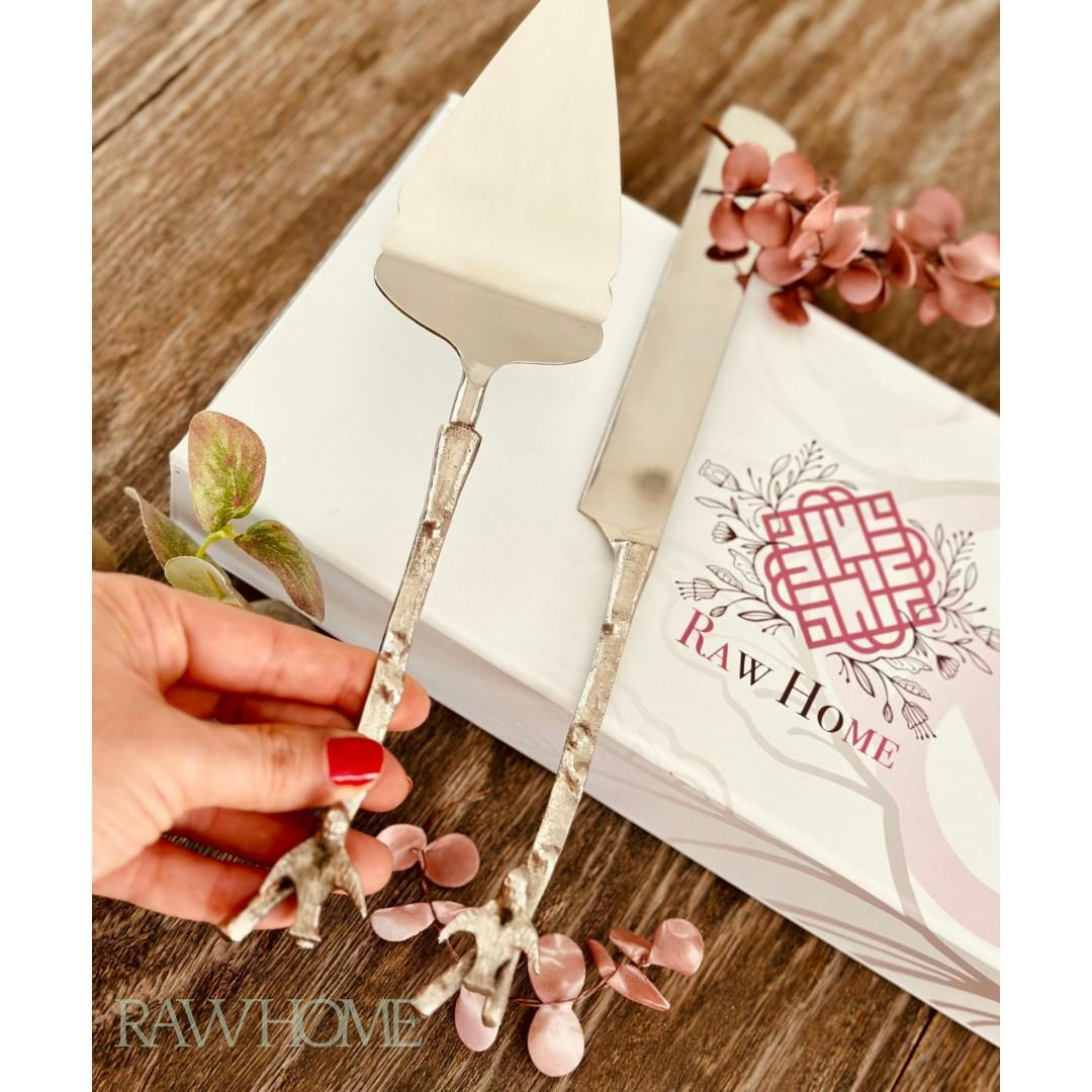Raw Home-The Bird Collection/ Serving Knife And Cake Slicer