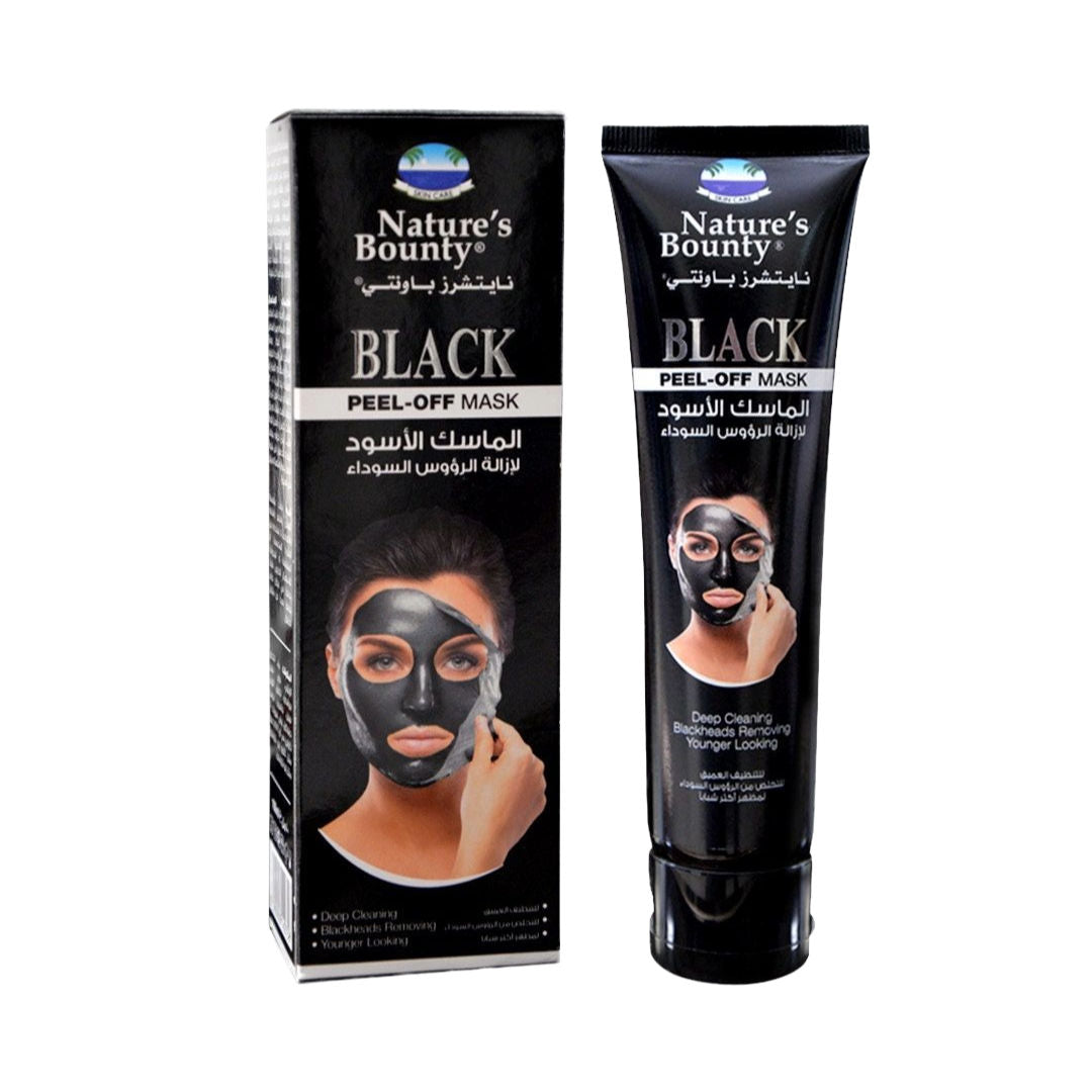 قناع الوجه القابل للنزع Nature's Bounty Black Peel Off Face Mask، 100 مل