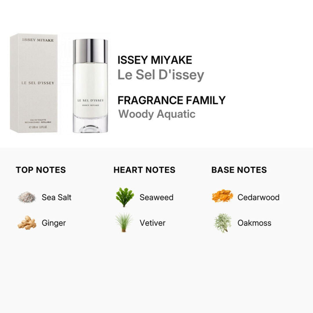 Issey Miyake Le Sel D'Issey Eau de Toilette for Men, 100ml