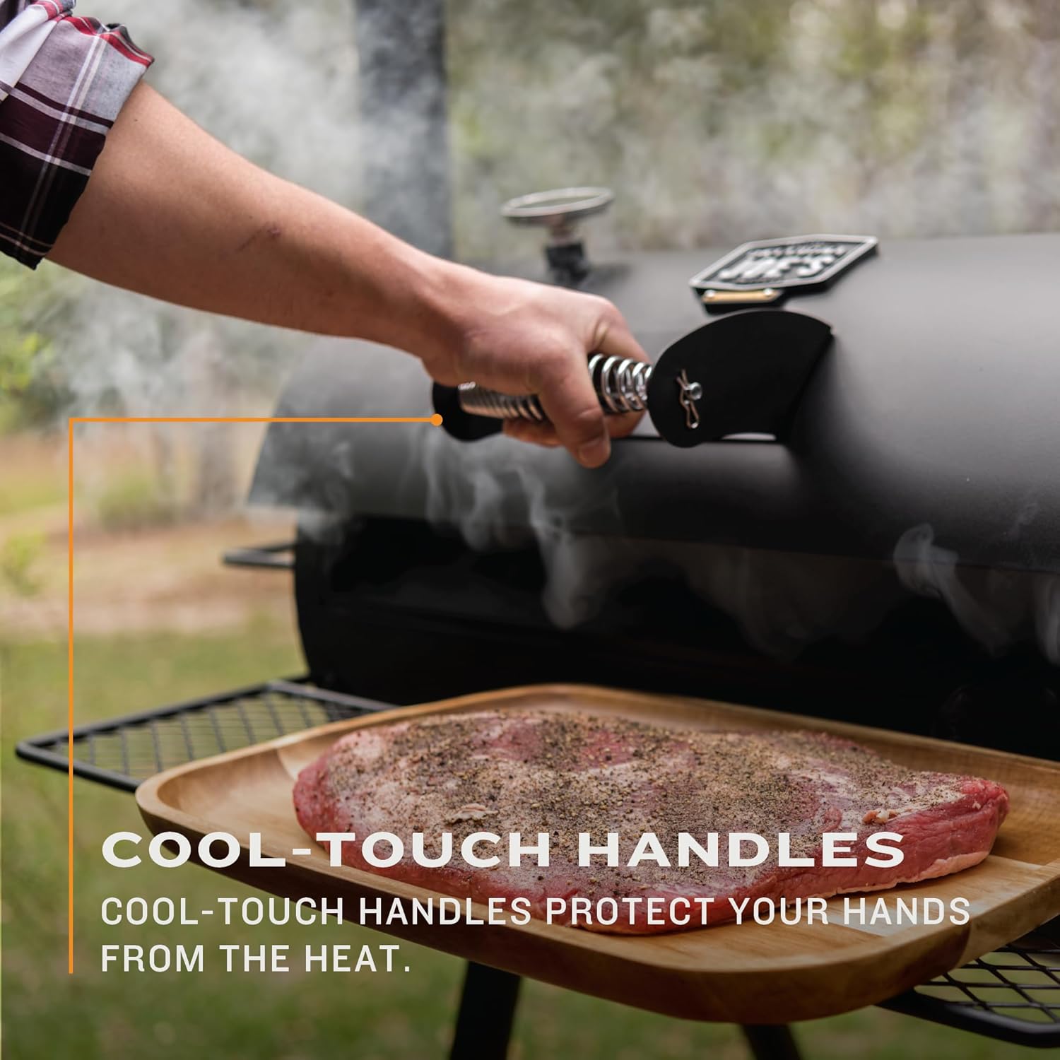 Oklahoma Joe’s Longhorn Offset Charcoal Smoker, 13201747‑50