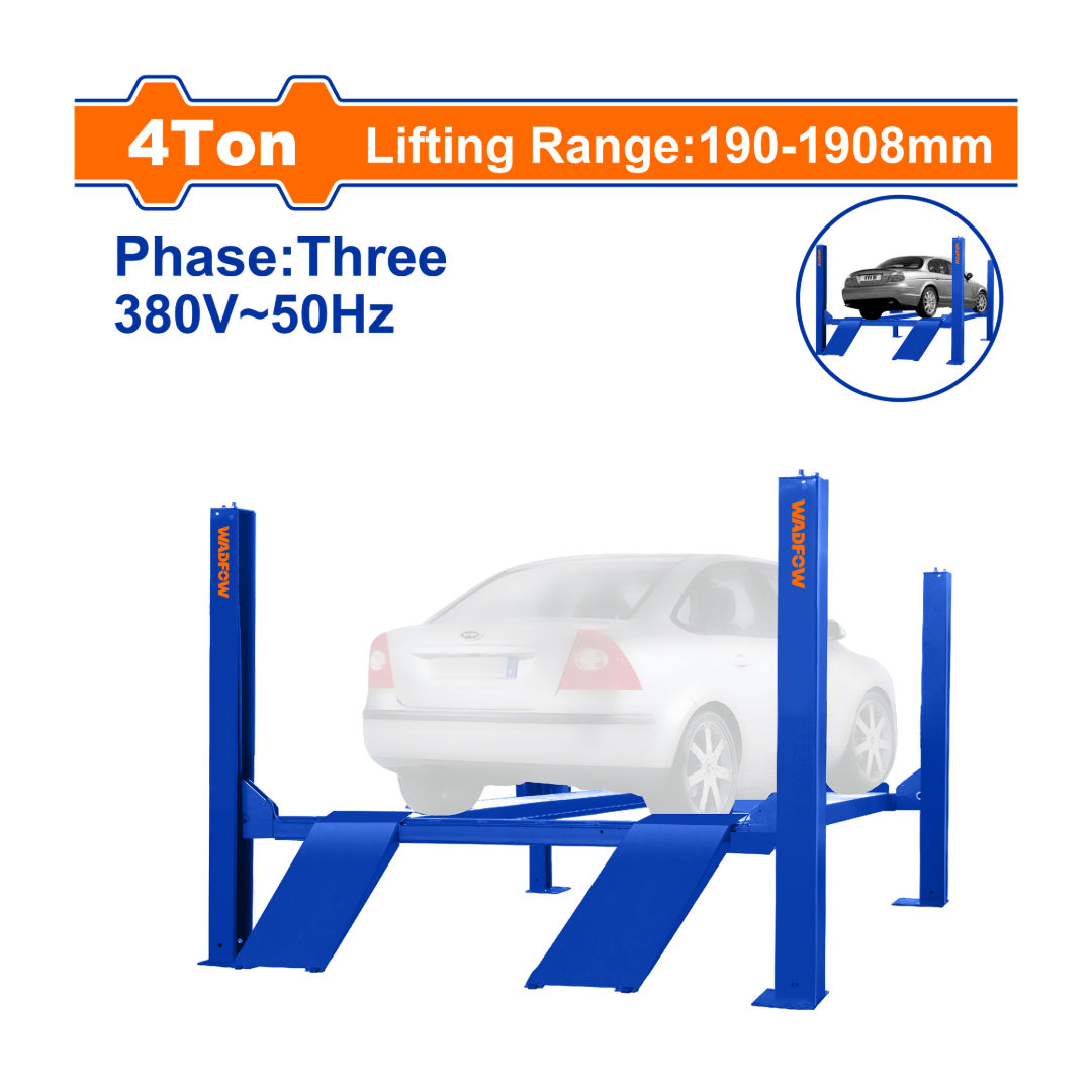 WADFOW 4 Ton, Four Post Lift