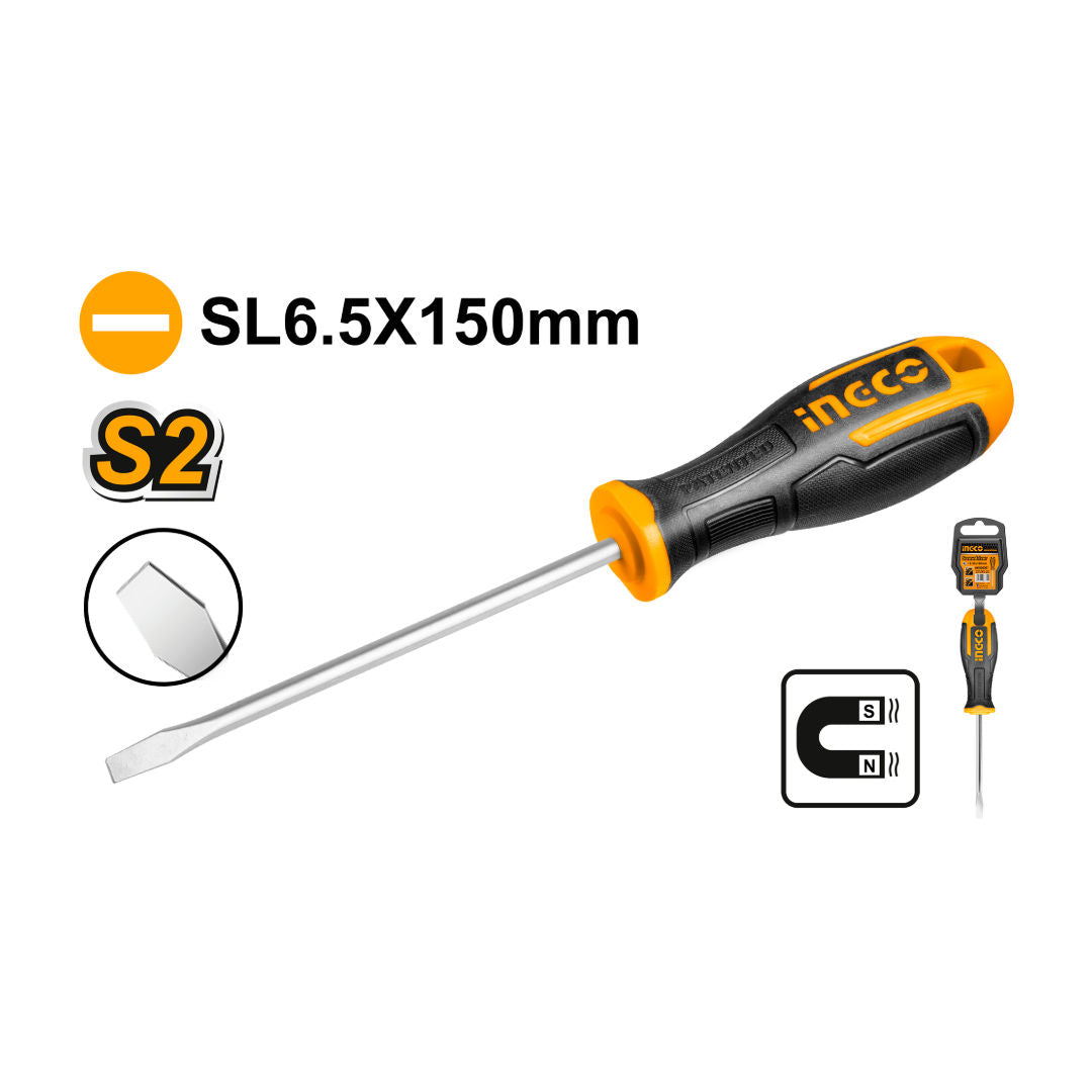 INGCO Slotted Screwdriver