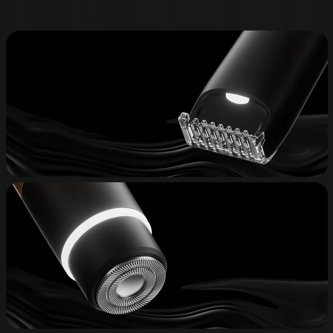 ENCHEN A3 2-in-1 Electric Shaver & Body Trimmer, Stainless Steel & Ceramic Blades, Wet & Dry, USB Type-C