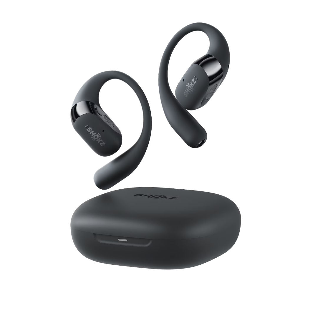 Shokz OpenFit 2+ Open-Ear Noise-Canceling Headphones