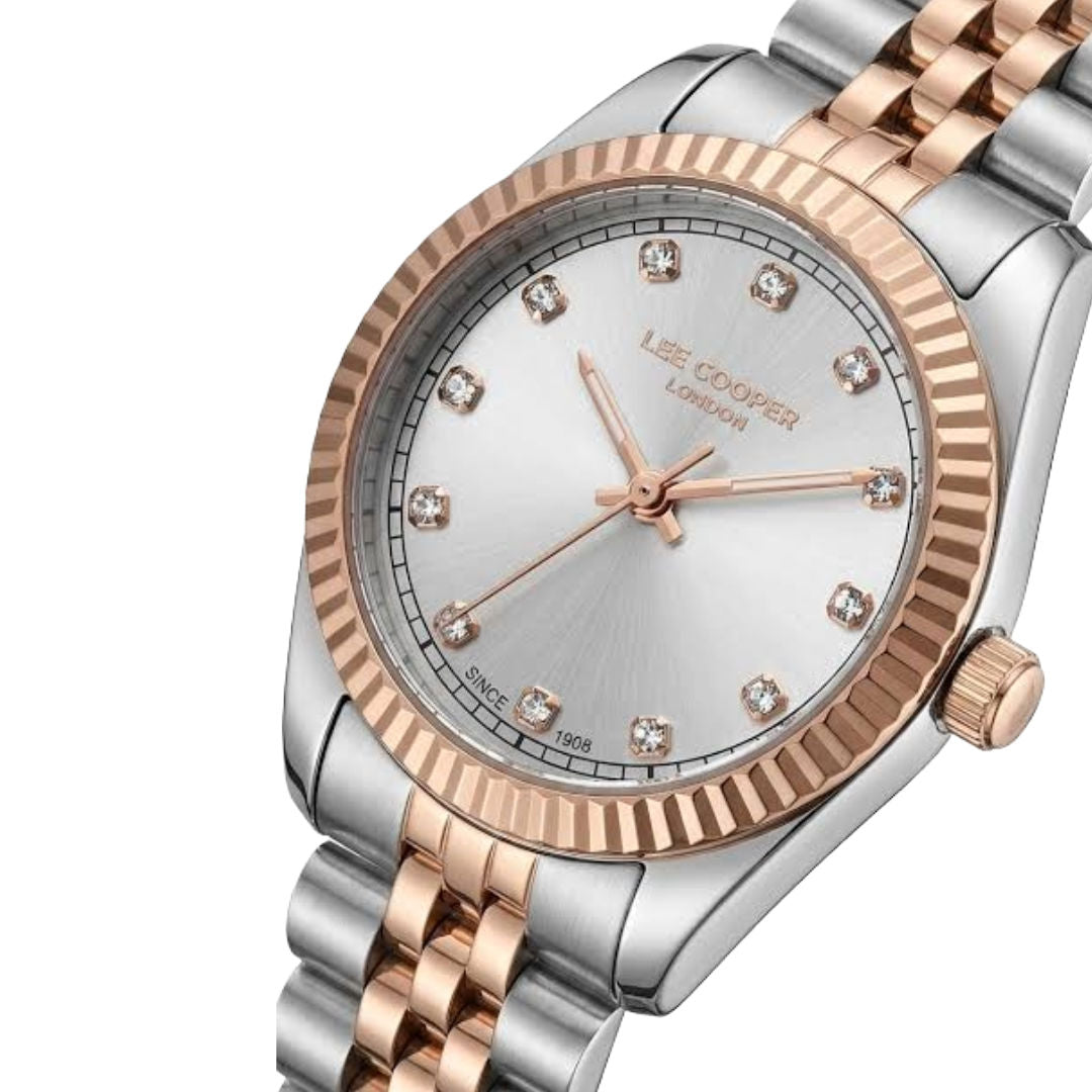 Lee Cooper Women's Metal case Watch, LC08378 Series
