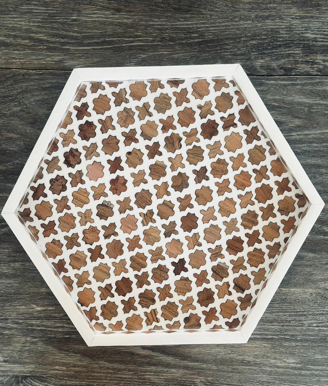 Raw Home-Hexagon Tray