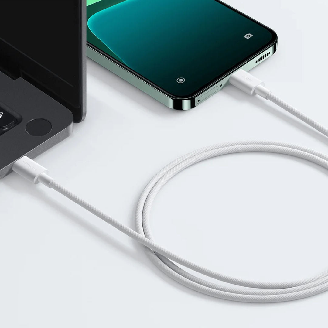 Xiaomi 3A Braided USB-C to USB-C Cable, 1m