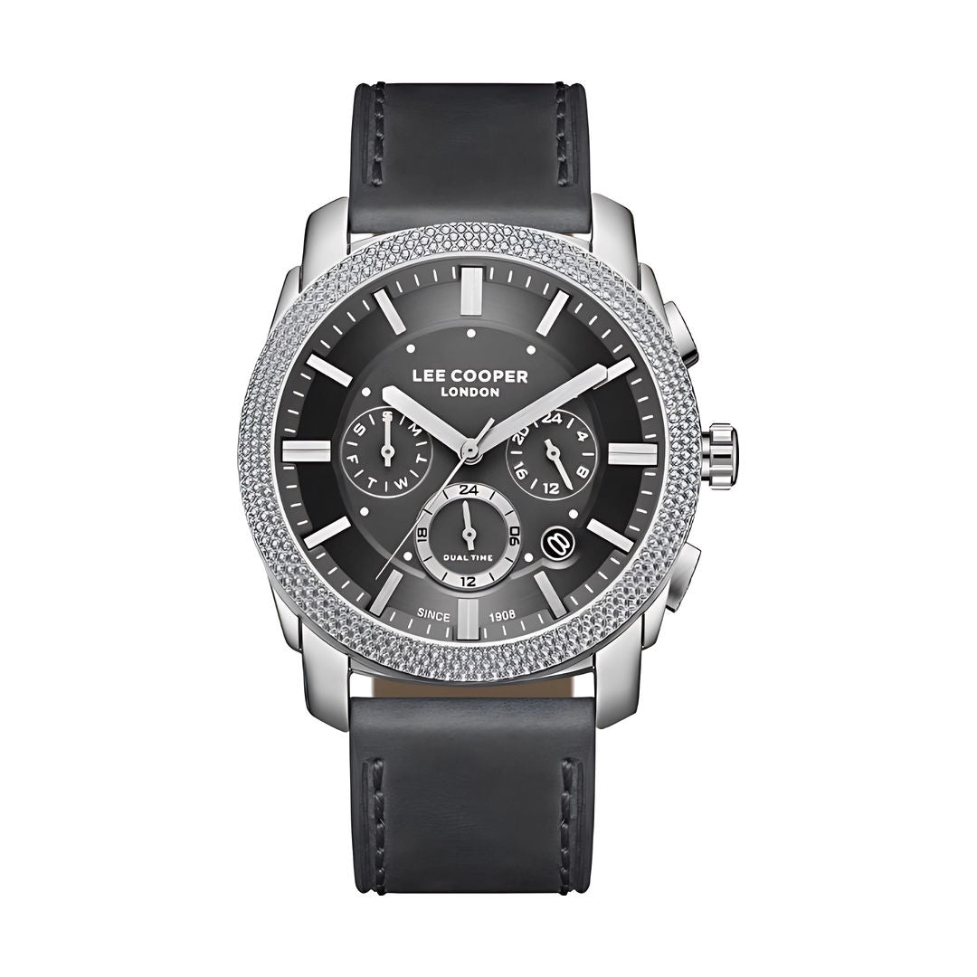 Lee Cooper Men's Multi Function Dark Blue Dial Watch, LC08178.399
