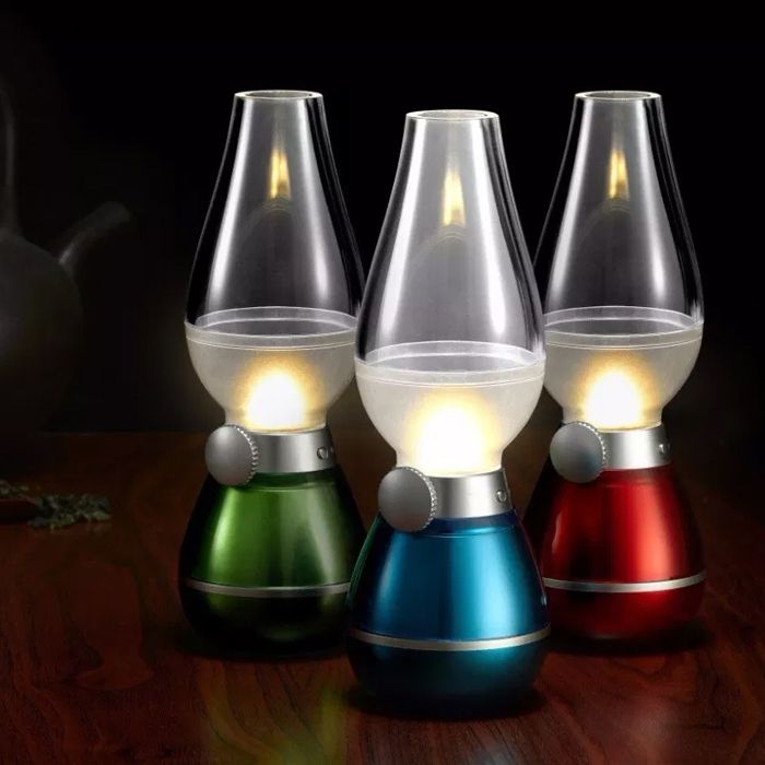 GE Nightlight LED Retro Lamp 0.4W with LED Adjustable Blowing Control Sensor, Assorted