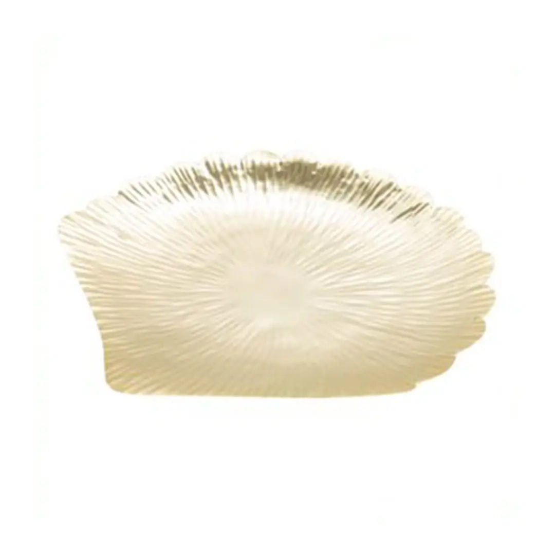Gold Decorative Helix Tray, 4x44x42cm