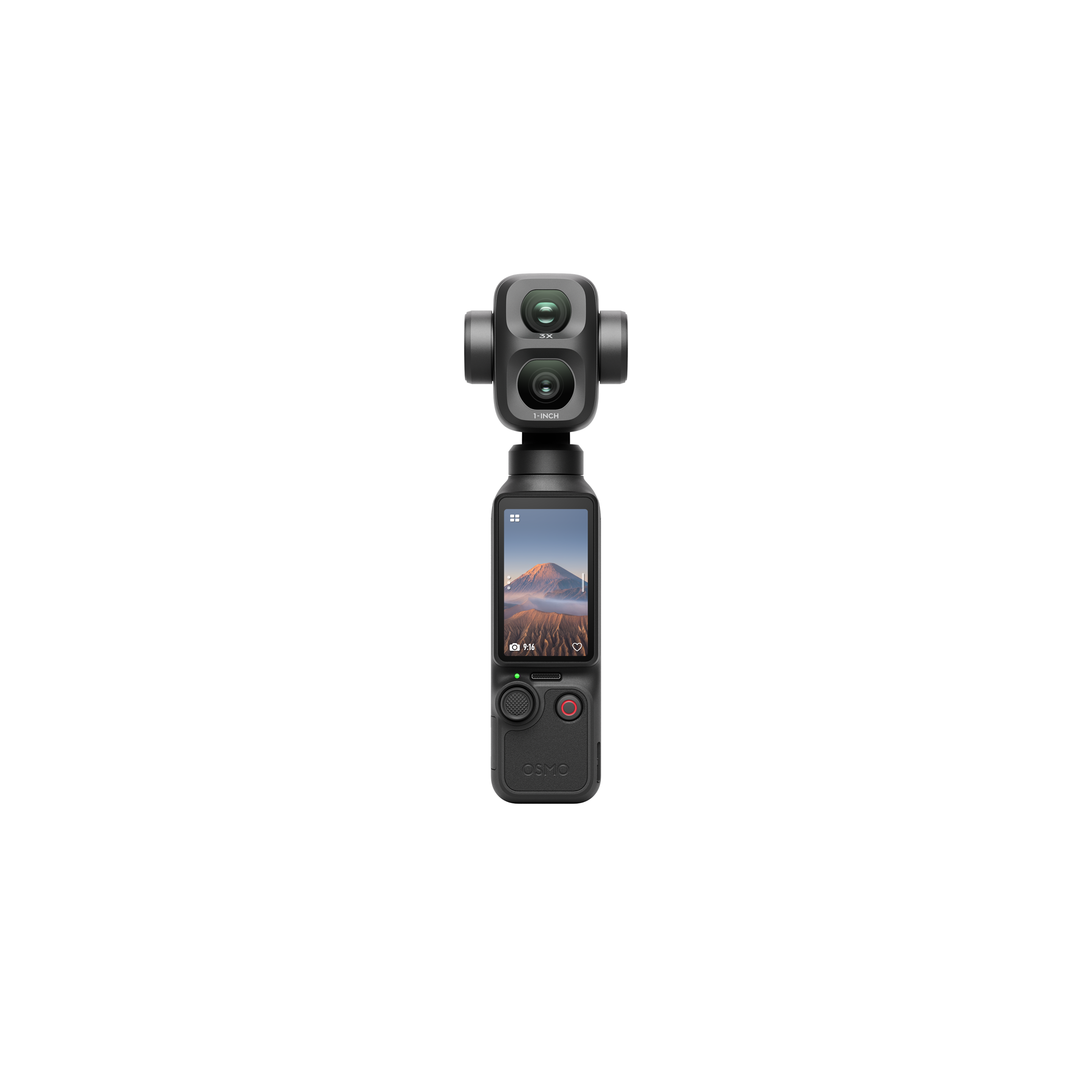 DJI Osmo Pocket 4P Vlog Combo Handheld Gimbal Camera, 1" CMOS, 4K/240fps, Dual Lens, 103GB Storage, Black