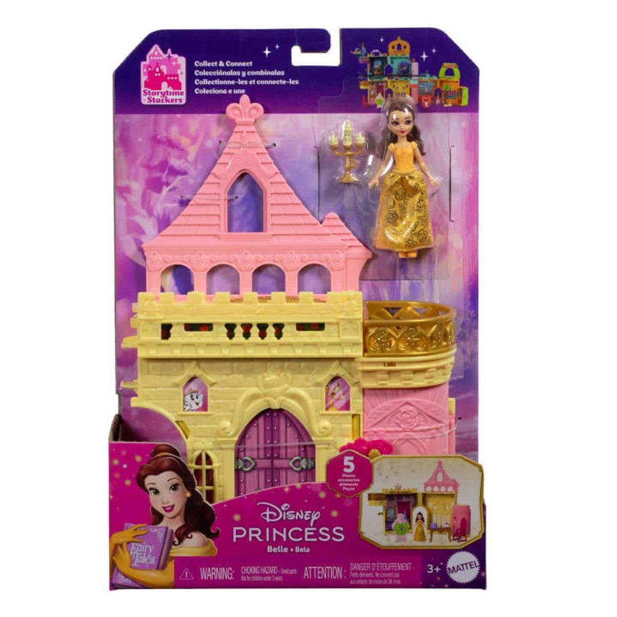 Disney Princess Beauty and the Beast Belle Storytime Stackers Castle Playset