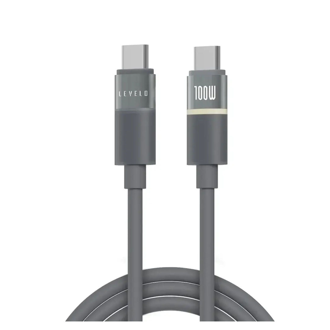 Levelo Luno Type C to Type C Cable, 1m, PD 100W