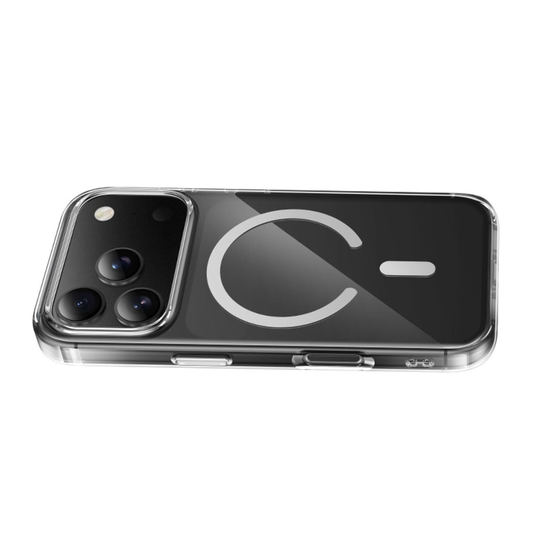 Hoco Clear Magnetic Protective Case for iPhone 18 Pro, iPhone 17 Pro, HD Transparent, Scratch Resistant