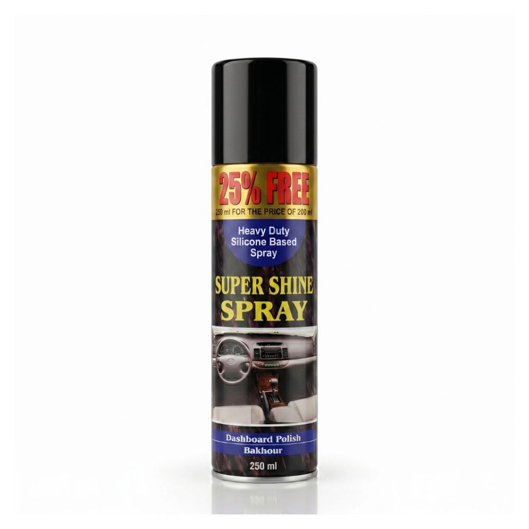 Super Shine Heavy Duty Dashboard Polish Spray, 250ml