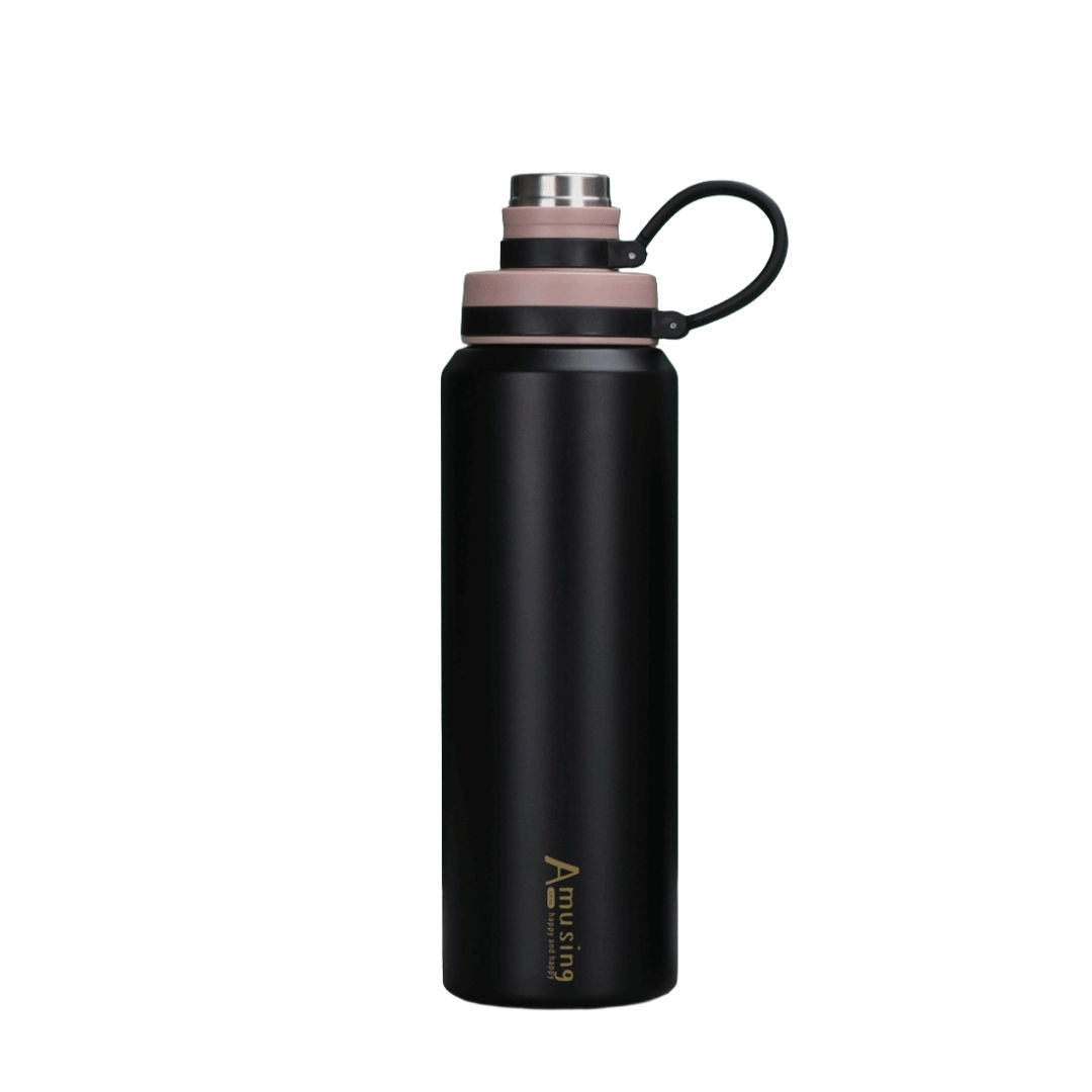 Twisoo Coffee and Water Bottle Stainless Steel, 600ml, SSB-004
