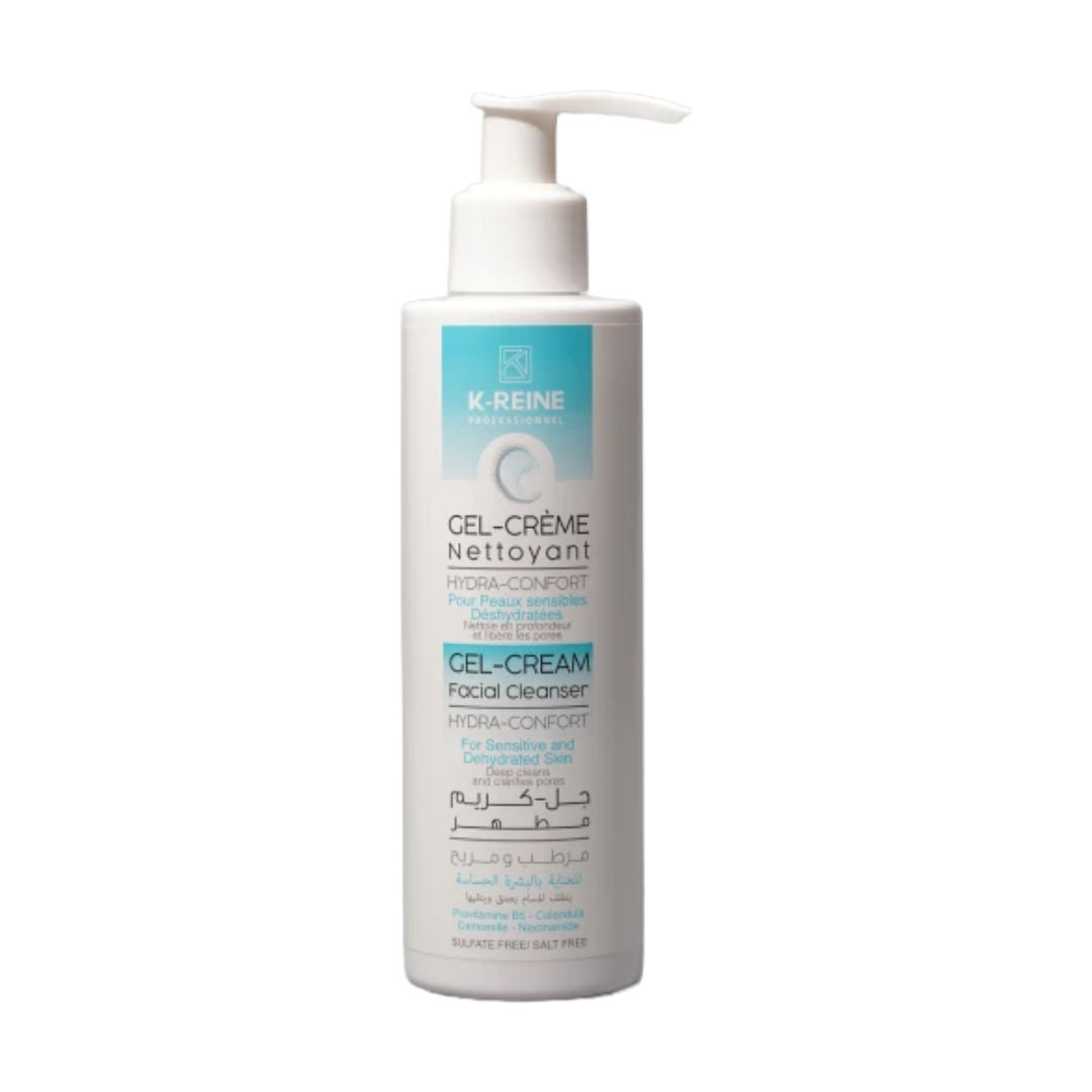 K-Reine Gel Cream Facial Cleanser Hydra-Confort, 200ml