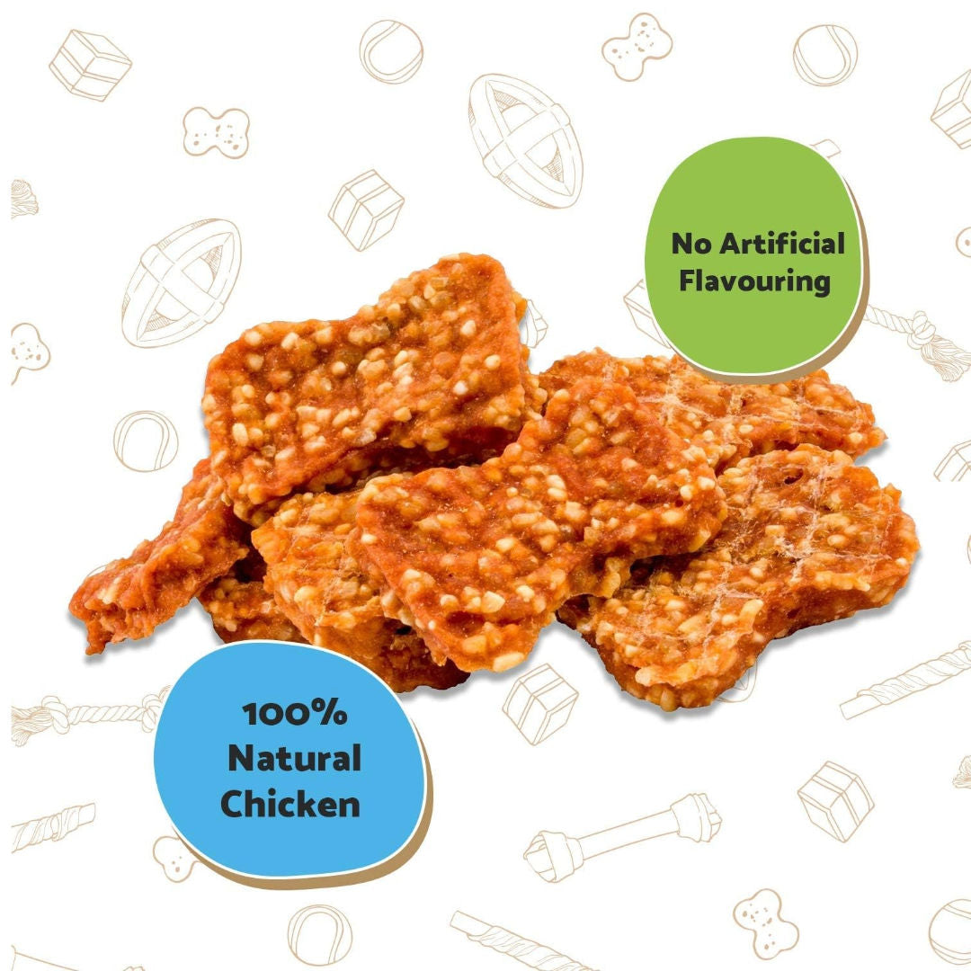 Good Boy Crunchy Chicken & Rice Bones Dog Treats, 100gm