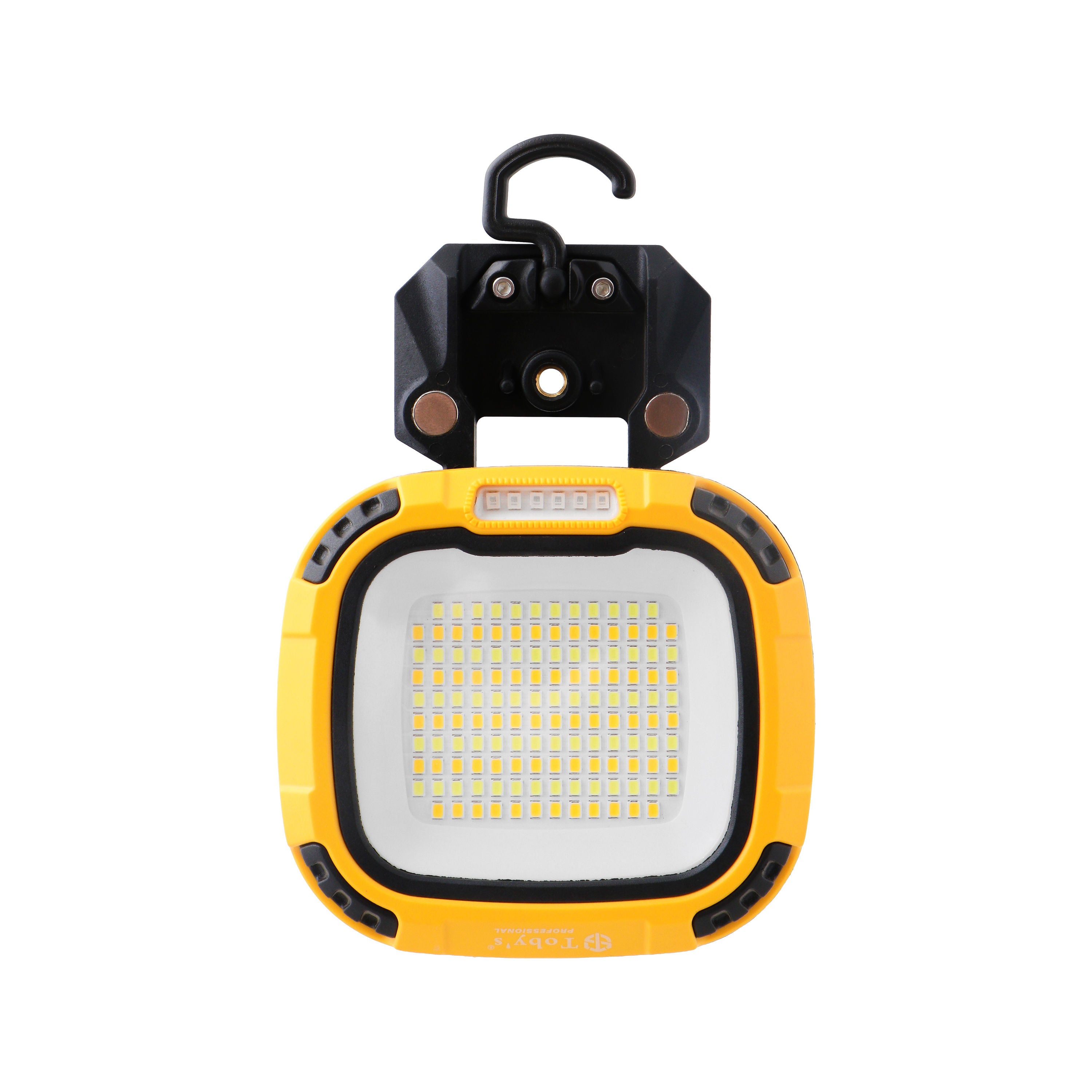 Toby's Professional CPL-T31 Rechargeable LED Camping Light & Work Lamp with Power Bank, Yellow & Black