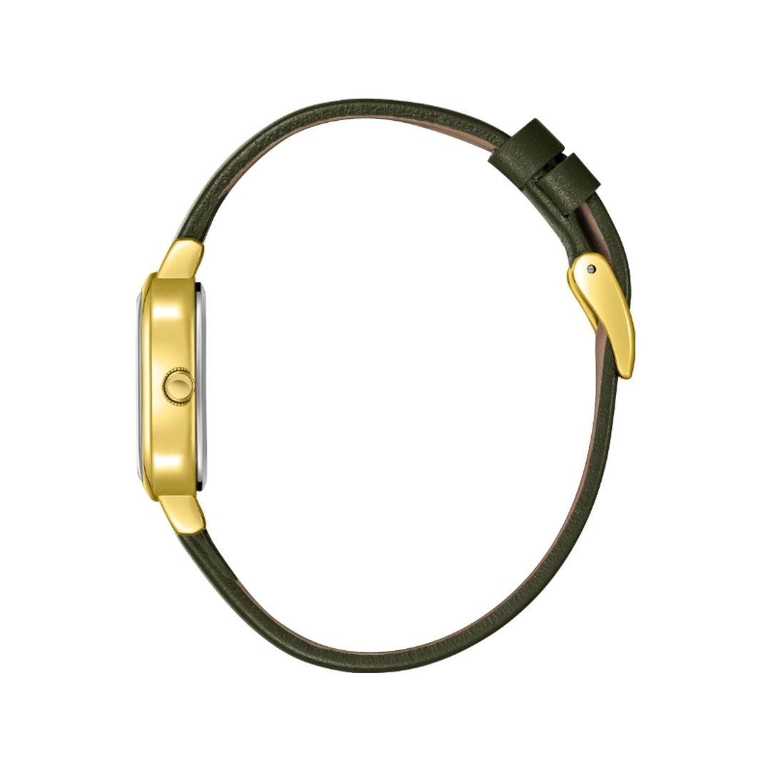 Lee Cooper Women's Analog Dark Green Dial Watch, LC08152.177