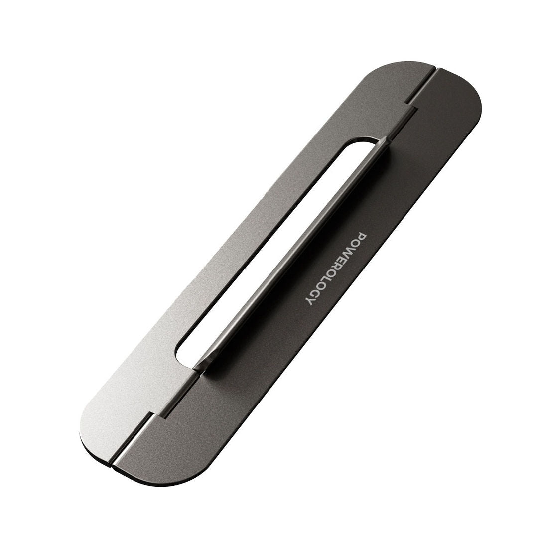 Powerology Ultra-Thin Laptop Stand, Gray