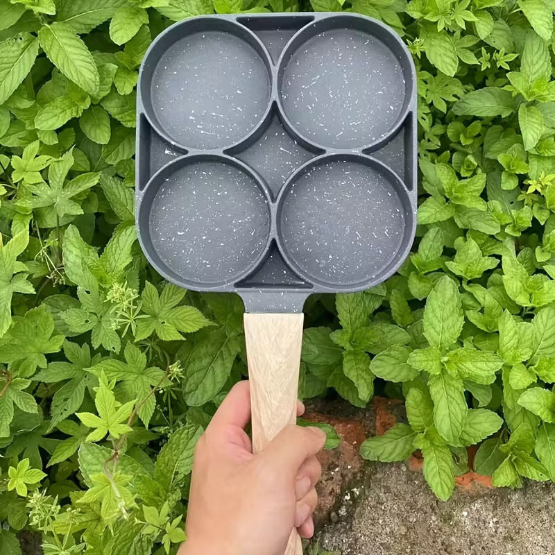 Multi-Compartment Non-Stick Frying Pan (Round)